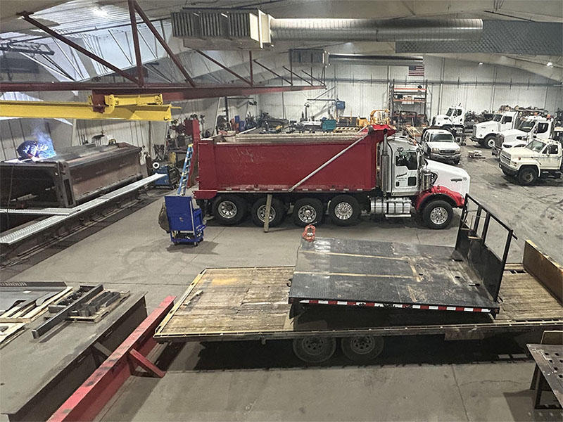 Rugged fabrication bay